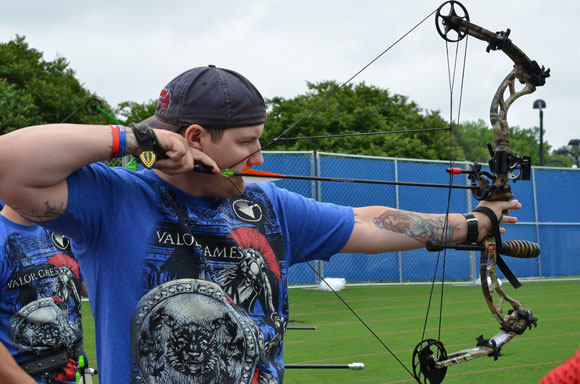 archery at valor games