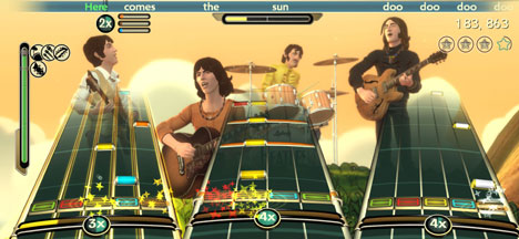 The Beatles Rock Band video game may serve to get young people interested in performing music, researchers say. 