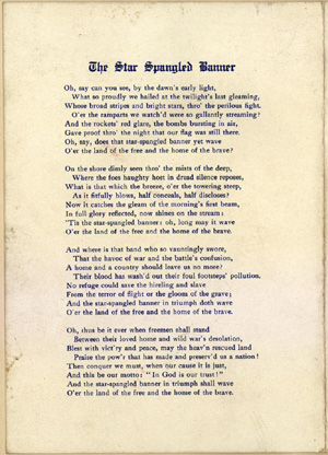 Star-Spangled Banner Poem