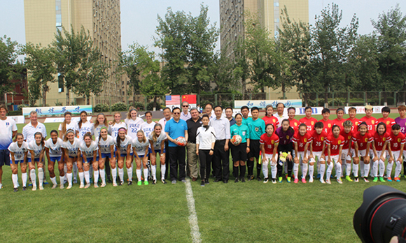 duke women's soccer in China