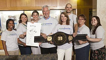Members of last year's Smackdown winning team,