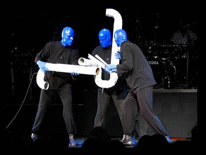 Duke faculty and staff are eligible to win a pair of tickets to see the Blue Man Group perform at the DPAC this week.