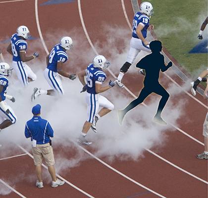 Your coworker could run onto the field with the Duke football team during their Sept. 28 home game against Troy University.