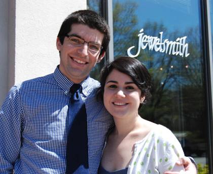 Jonathan Gallo and Sarah Mayorga. Photo by Marsha A. Green.