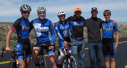 Duke Cycling Celebrates the National Team Time Trial championship.