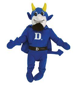 duke blue devil stuffed mascot