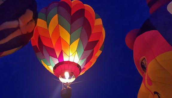 Kristine Almario, a clinical nurse in the Eye Center, submitted this picture from a balloon festival May 27 in Fuquay-Varina.