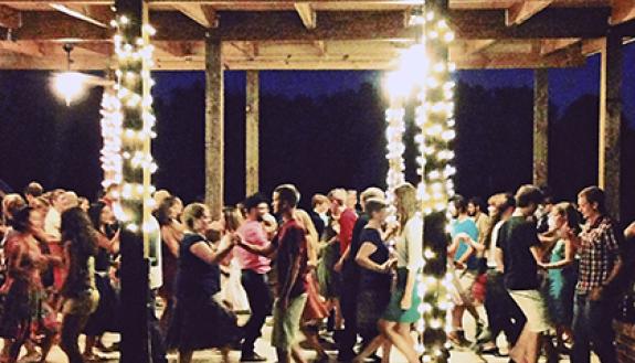 Duke Campus Farm is holding its third contra dance this Saturday, Sept. 27. Photo courtesy of Duke Campus Farm