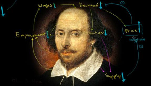 Shakespeare's plays are rife with policy errors, a useful tool in an economics course.