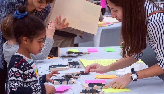 Families will have free admission into the Nasher Museum of Art this month, where children can participate in a variety of activities.