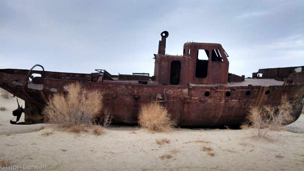 Arctic lessons from the shrinking Aral Sea. Photo by Tripp Burwell, Duke University.