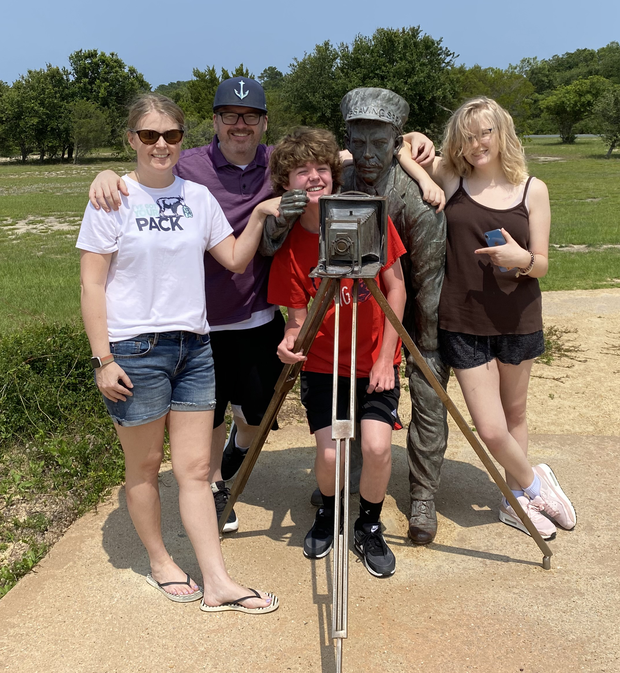 In the weeks leading up to her hospitalization, Audrey Gibson took a family trip to the Outer Banks. During the trip, Audrey felt unwell, raising alarm with her parents. Photo courtesy of the Gibson family.