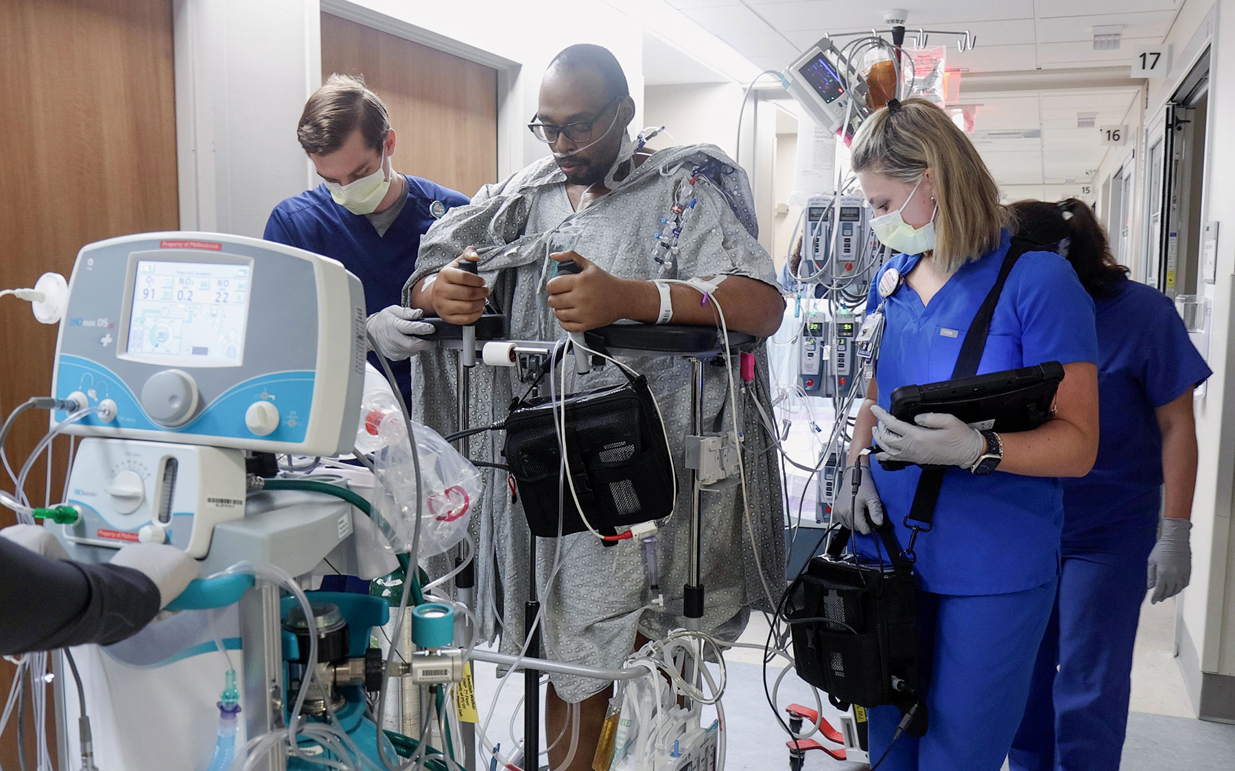 heart patient Donavan Harbison.