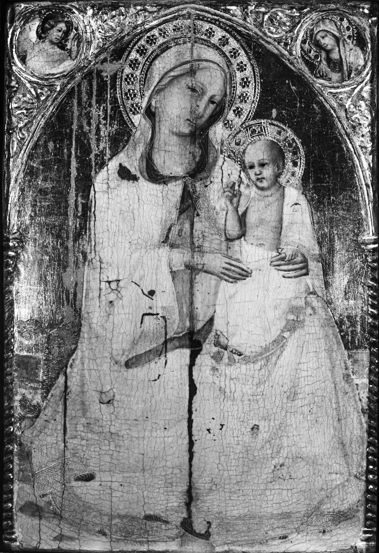 CT scan of Virgin and Child Enthroned. Image courtesy of Duke Department of Radiology
