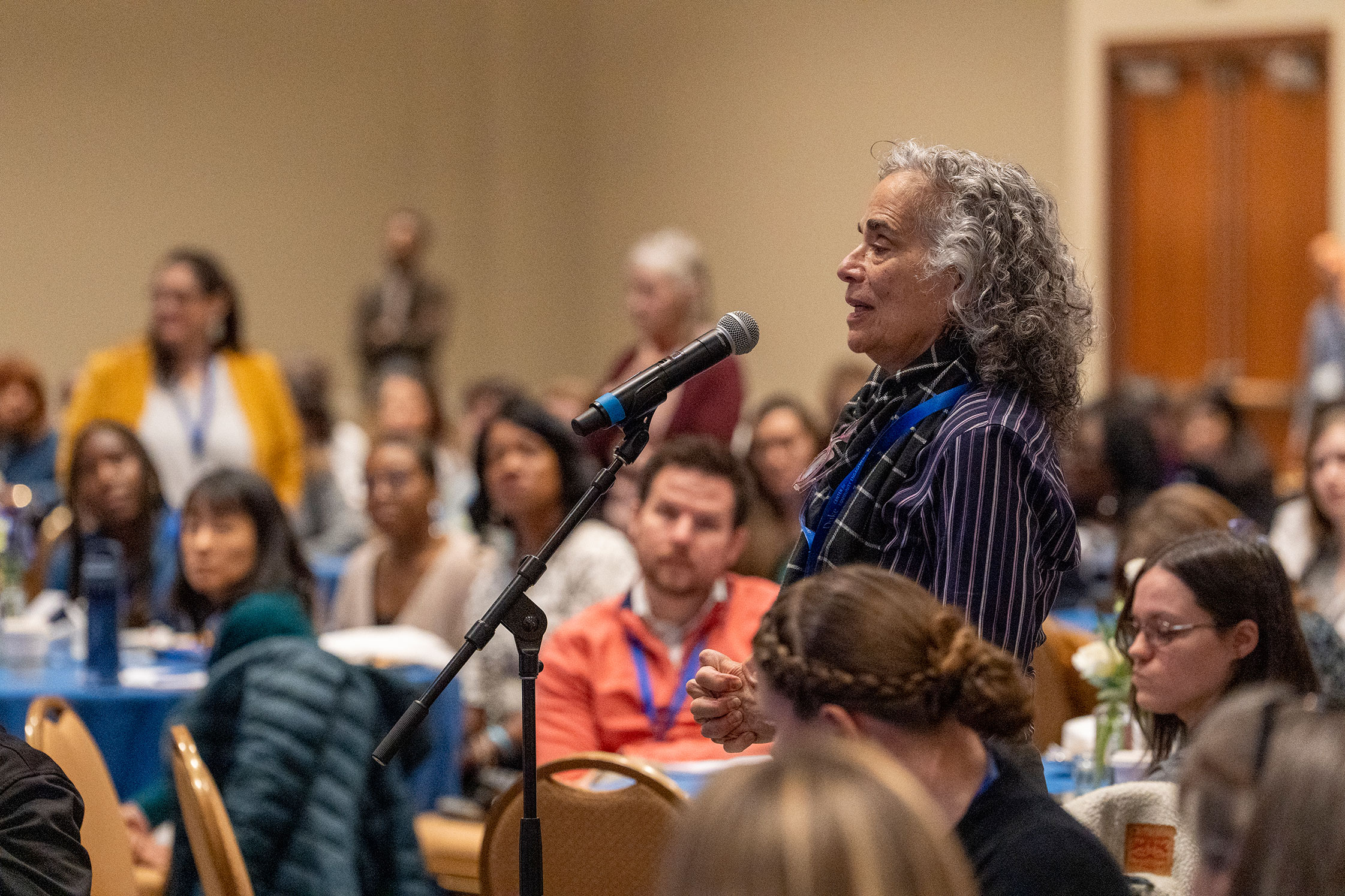 Several hundred people attended the day-long event and engaged with speakers on community issues. Photos by Bill Snead/University Communications and Marketing