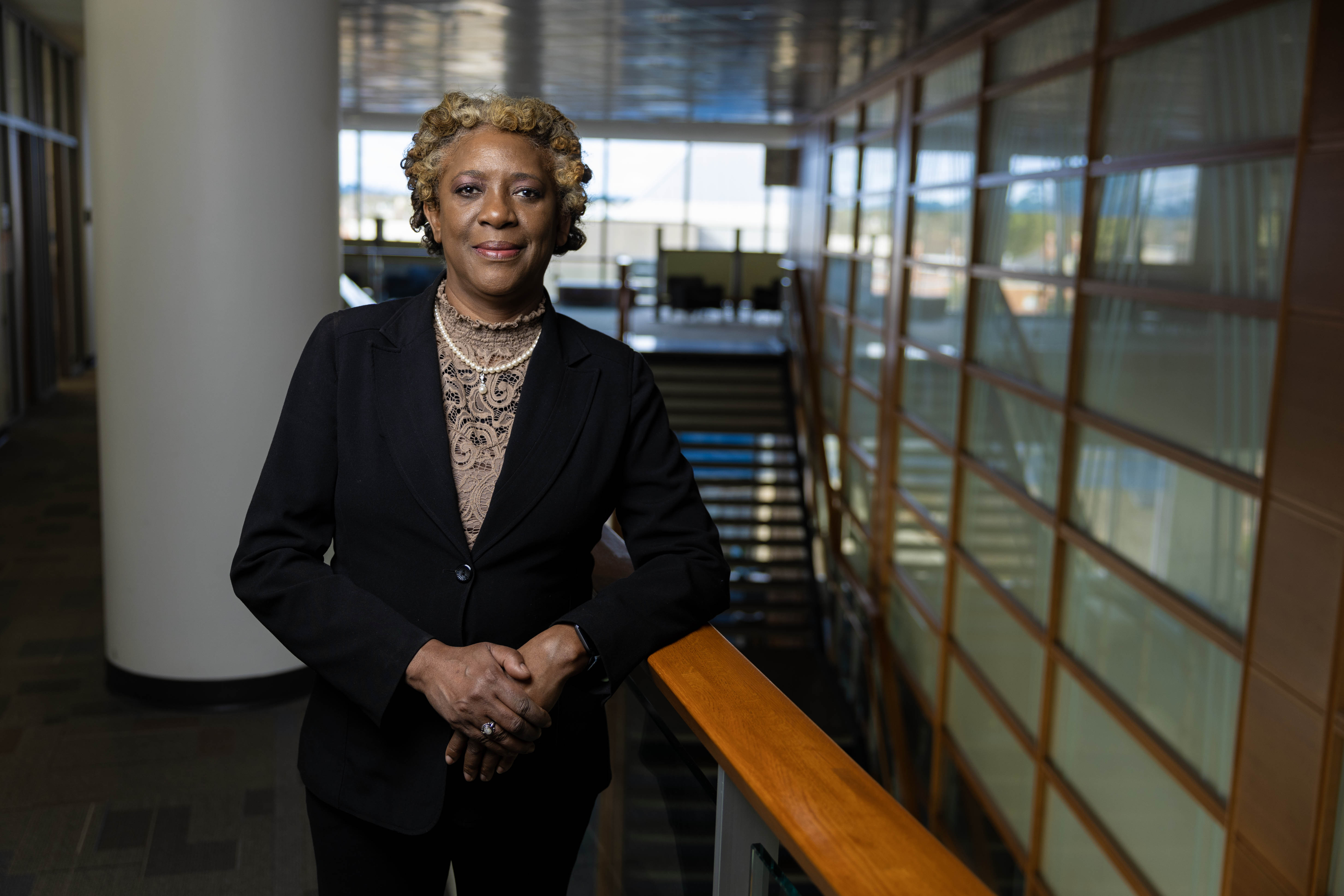a portrait of Sheba Hall