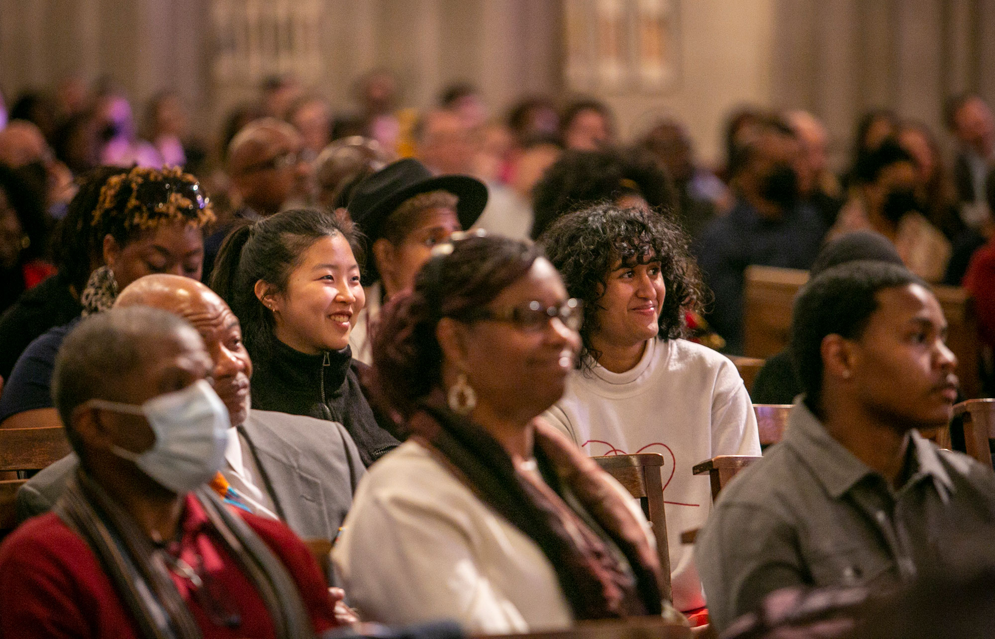 More than 250 people attended the event in Duke Chapel.
