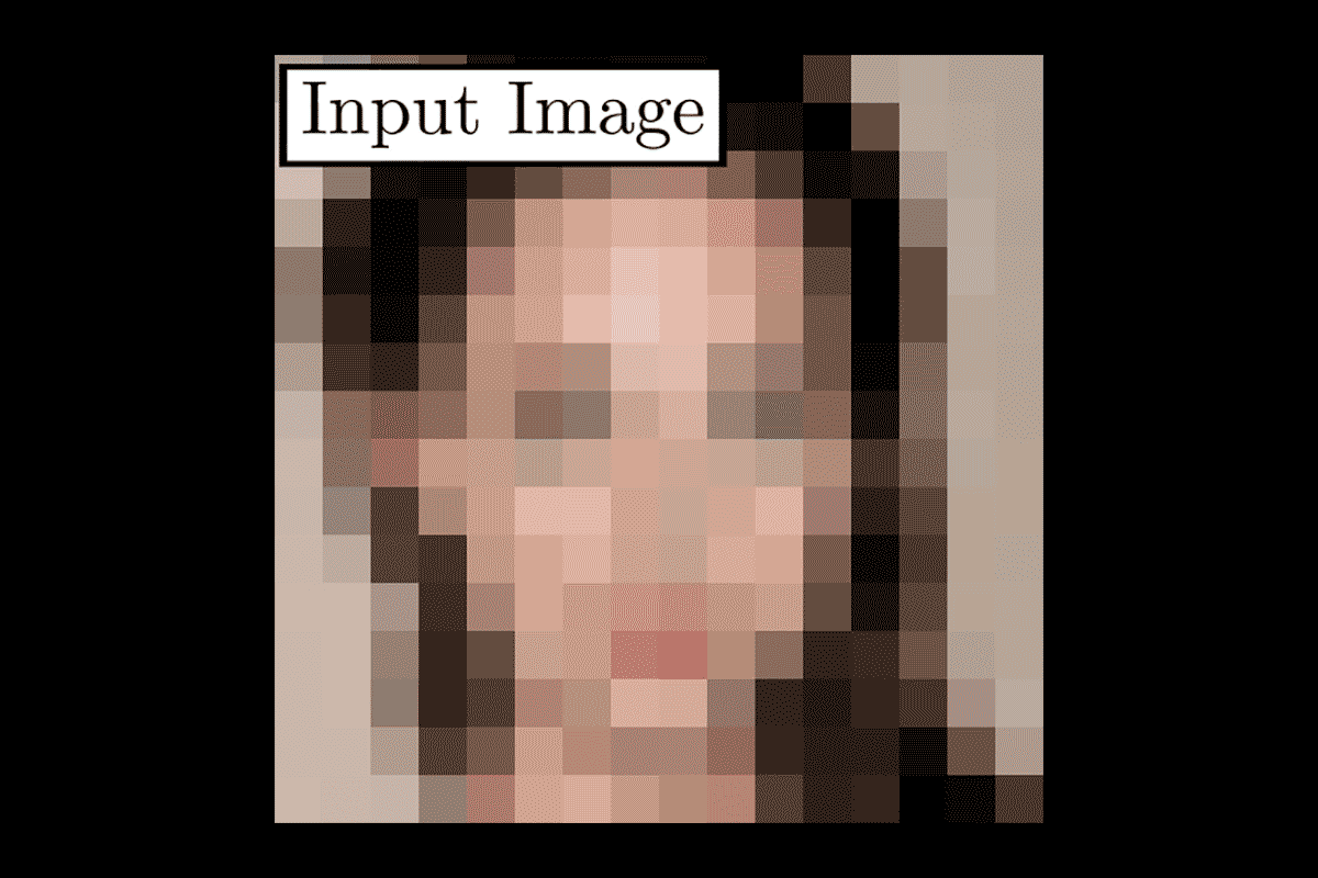 This AI turns blurry pixelated photos into hyperrealistic portraits that look like real people. The system automatically increases any image's resolution up to 64x, ‘imagining’ features such as pores and eyelashes that weren’t there in the first place.