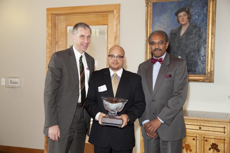 Scooter Freeney, human resources director for Duke OIT, is one of this year's Diversity Award recipients.