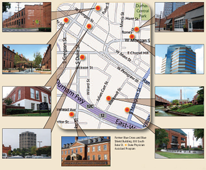 Map of Downtown Map of Downtown