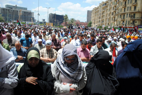 women in tahrir sq