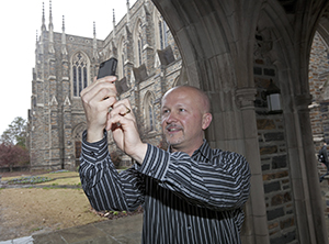 Michael Palko, a principal trainer with Duke Health Technology Systems, won first prize during a Duke photowalk last year. He honed his iPhone photography skills by exploring lyndaCampus video tutorials.