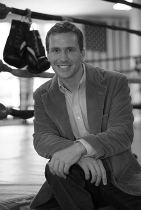 Eric Greitens's record of international service includes a stint as a boxing champion while at Oxford. 