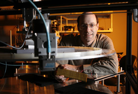 David R. Smith of Duke's Pratt School of Engineering is one of the invisibility cloak's technological tailors 