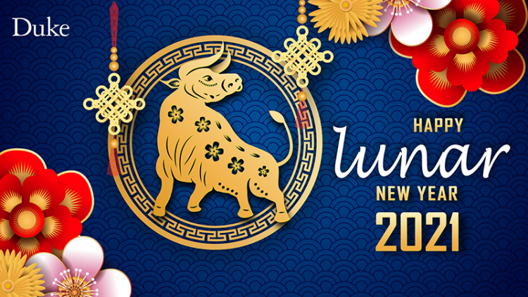 Lunar Year card from Duke