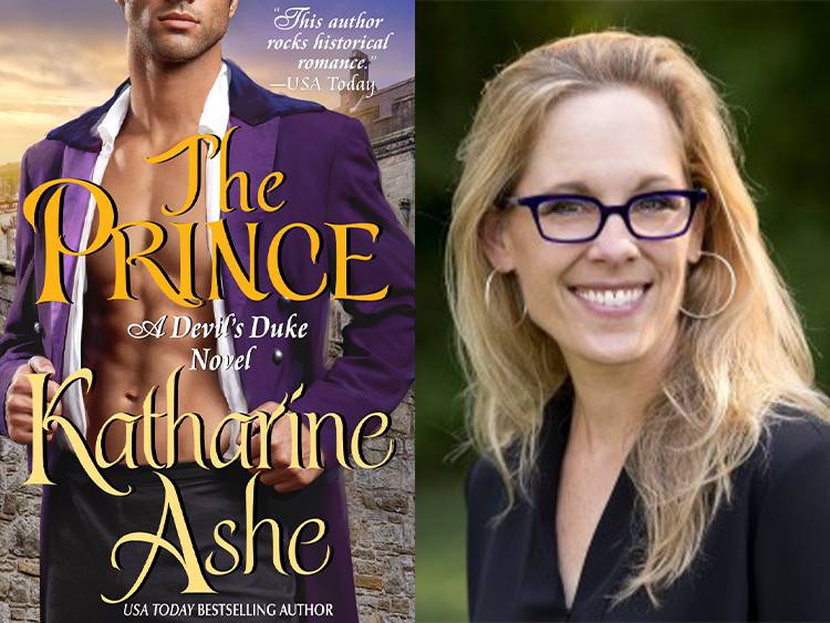 The Prince book cover with author Katharine Brophy Dubois.
