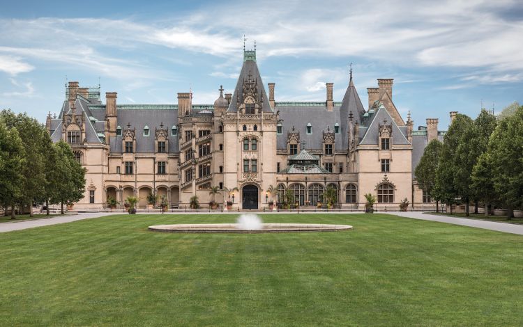 The Biltmore Estate, built in 1895, is located in Asheville, North Carolina. Used with permission from The Biltmore Company, Asheville, North Carolina