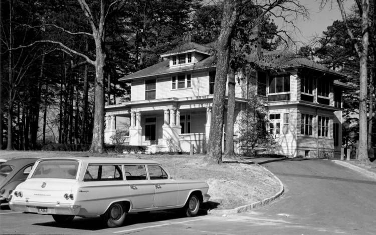 Bishop's House in the 1960s. Photo courtesy of Duke University Archives.