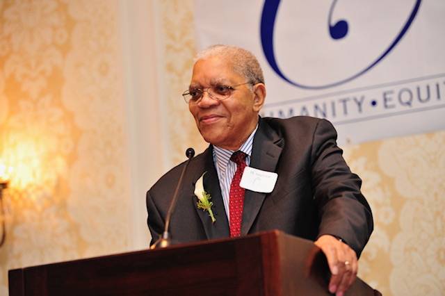 Samuel DuBois Cook, the namesake of the Samuel DuBois Cook Center on Social Equity, became the first Black professor at Duke University in 1966. Photo courtesy of the Center. 