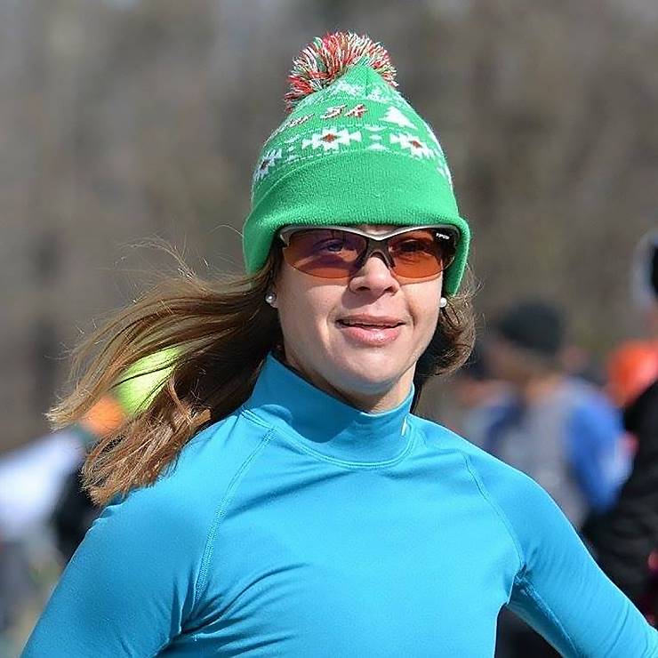 Denise Snyder running.