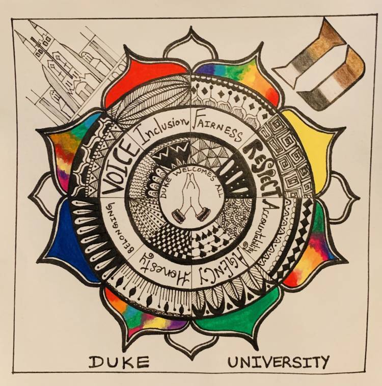 Desire for Change Drives Racial Justice Art Contest Winner | Duke Today