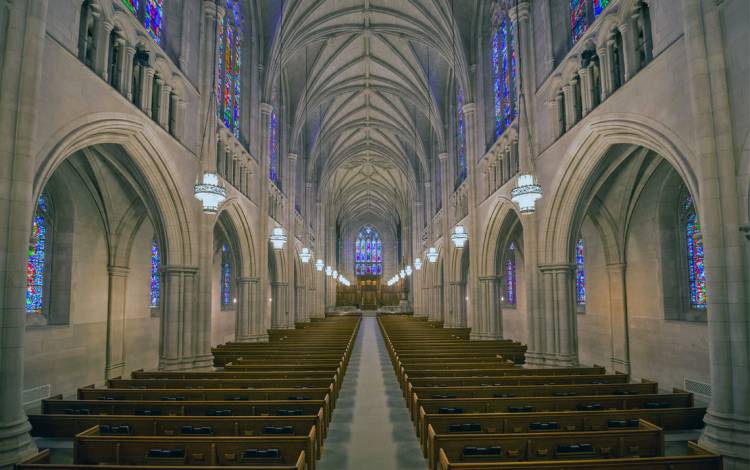 duke university chapel interior