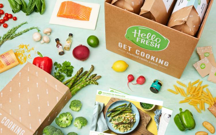 HelloFresh delivers recipes and ingredients to your doorstop. Photo courtesy of HelloFresh.