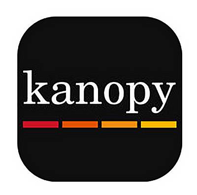 Logo for Kanopy app.