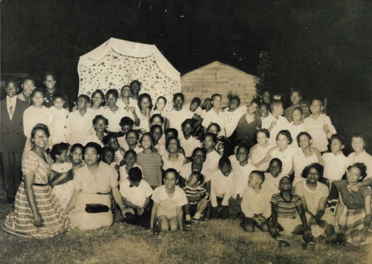 Lyon Park School 6th grade class, 1956 (Courtesy of Marie Shaw Simmons) The school opened a century ago to serve West End children within Durham’s segregated system. It reopened in 2002 as a community center.