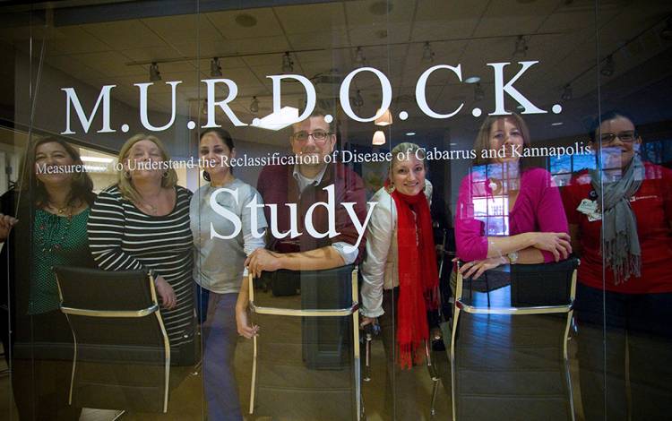 Members of the MUDOCK study team.