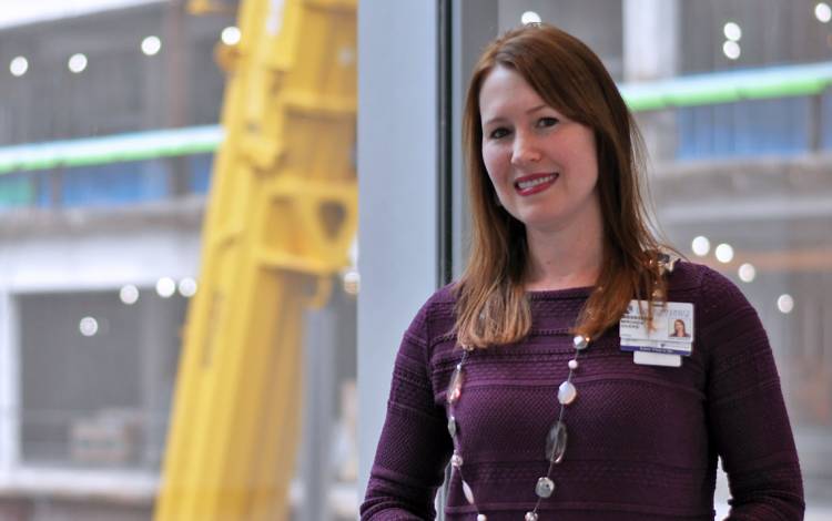 Mironda Divers, transition manager with Duke Health’s Facility Planning, Design and Construction Office, often juggles several projects at once. Photo courtesy of Duke Health System.