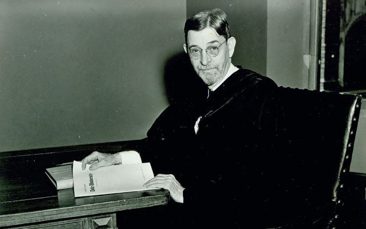 President William Preston Few. Photo courtesy of Duke University Archives.