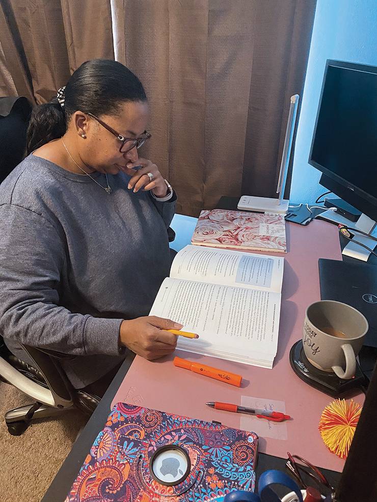 Priscilla Graham works toward becoming a Certified Professional in Human Resources. Photo courtesy of Priscilla Graham. Priscilla Graham works toward becoming a Certified Professional in Human Resources. Photo courtesy of Priscilla Graham.