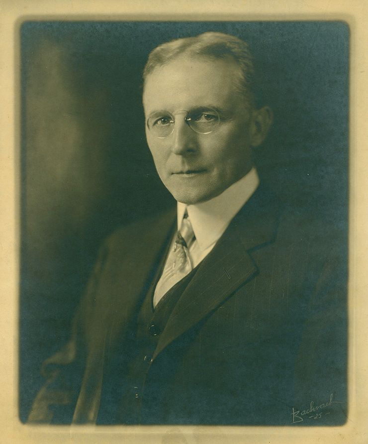 Robert L. Flowers. Photo courtesy of Duke University Archives.