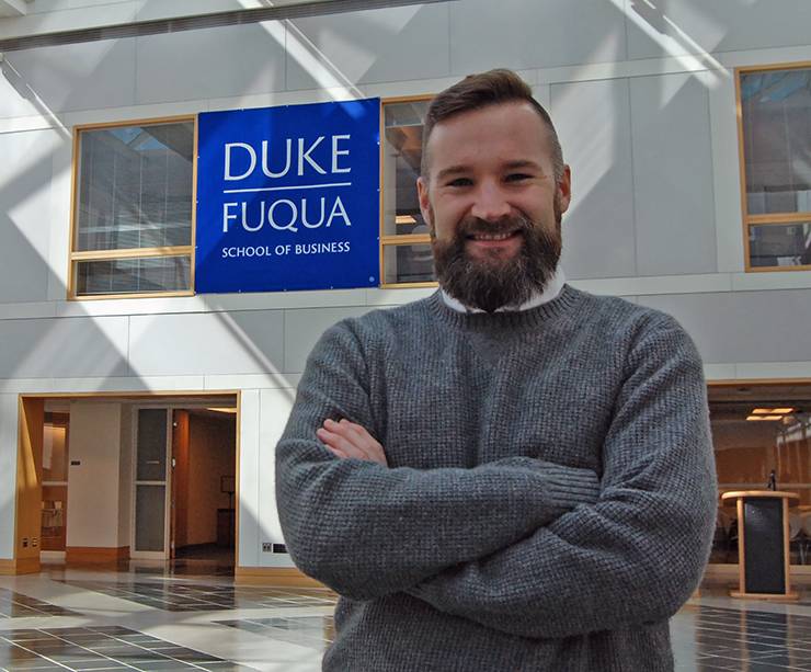 Steve Dalton, program director for Daytime Career Services at Duke’s Fuqua School of Business.