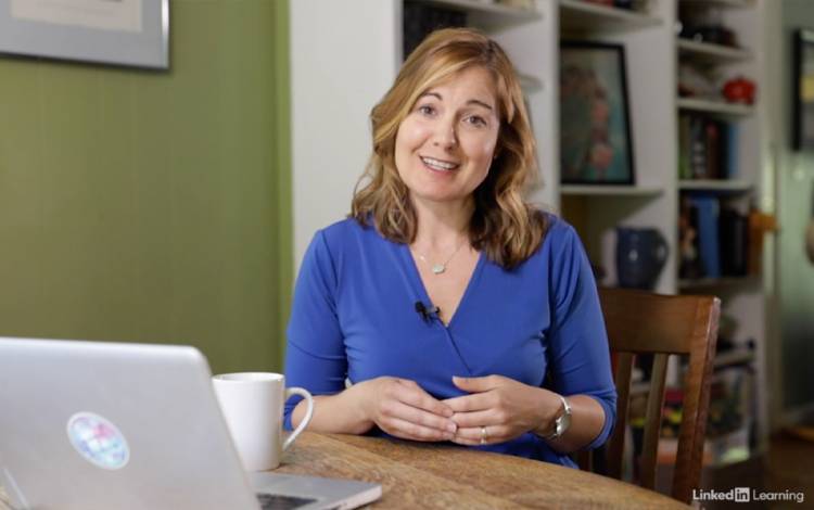 Clinical Psychologist Andrea Bonior offers ideas on how to balance work and home life during COVID-19. Photo courtesy of LinkedIn Learning.
