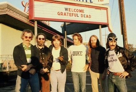 Bob Weir rocks a Duke t-shirt before one of the Dead's Duke's concerts.