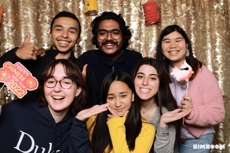 Students celebrate the Chinese New Year in Durham.