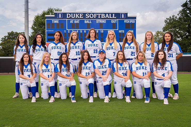 This fall, the Duke softball team will take the field for a handful of exhibition contests.