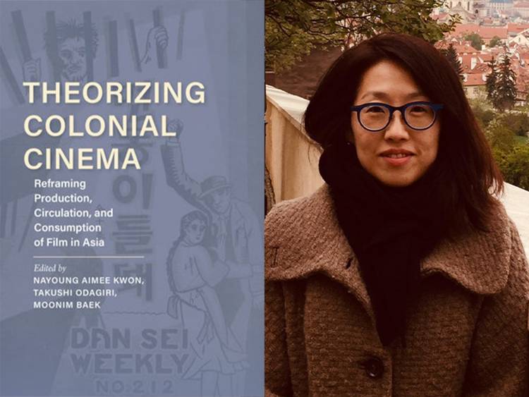 Theorizing Colonial Cinema book cover with author Aimee Kwon